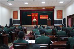 Quân khu tổ chức hội nghị đại biểu quân nhân năm 2018